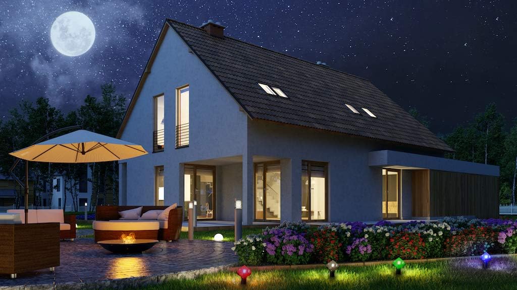Solarbetriebener Tiervertreiber: Effektiver, wetterfester Schutz vor Nagetieren mit Sonnenenergie im Garten, umweltfreundlich