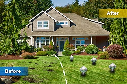 Solarbetriebener Tiervertreiber: Effektiver, wetterfester Schutz vor Nagetieren mit Sonnenenergie im Garten, umweltfreundlich