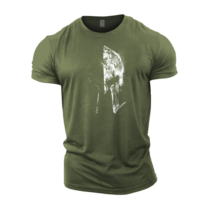 "Sportliches Herren Fitness T-Shirt, atmungsaktiv, körpernah, in Grau, perfektes Training-Top für maximale Bewegungsfreiheit.