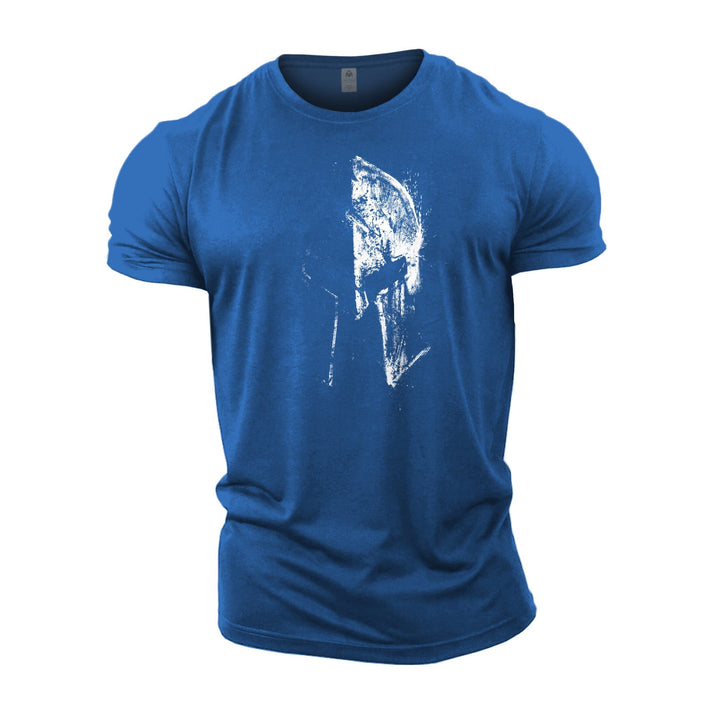 "Sportliches Herren Fitness T-Shirt, atmungsaktiv, körpernah, in Grau, perfektes Training-Top für maximale Bewegungsfreiheit.