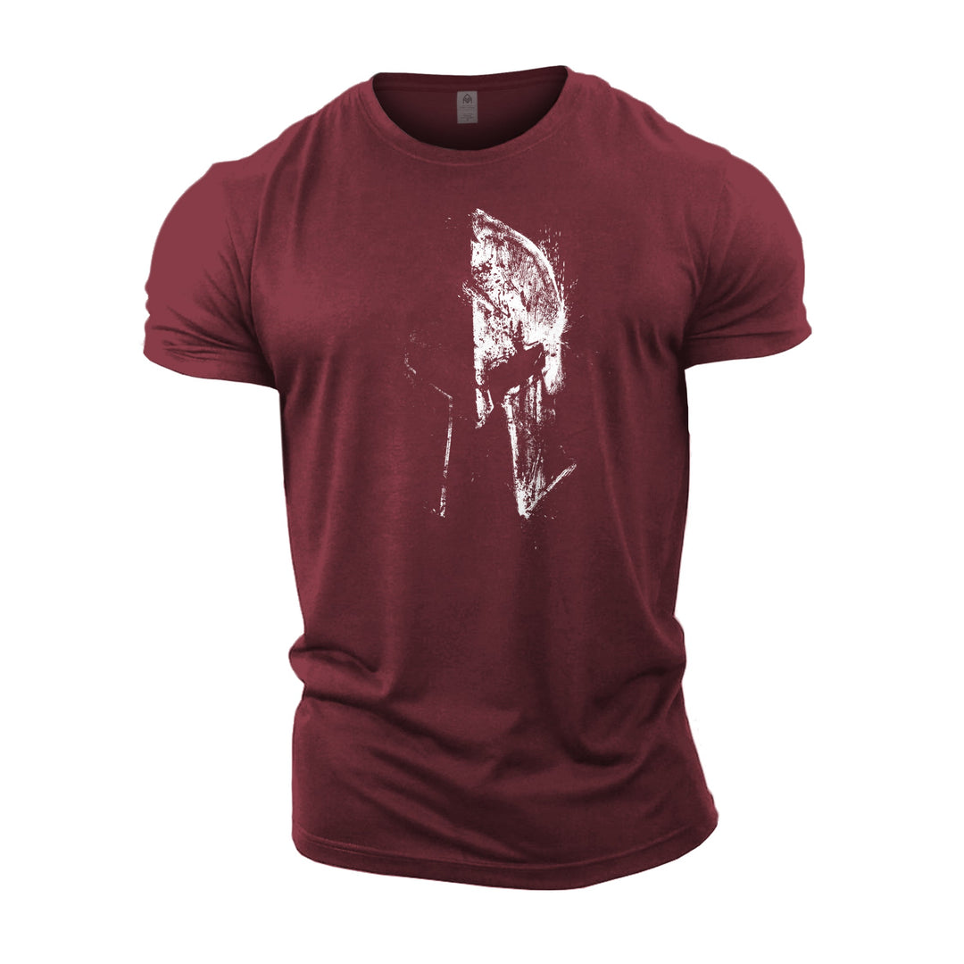 "Sportliches Herren Fitness T-Shirt, atmungsaktiv, körpernah, in Grau, perfektes Training-Top für maximale Bewegungsfreiheit.