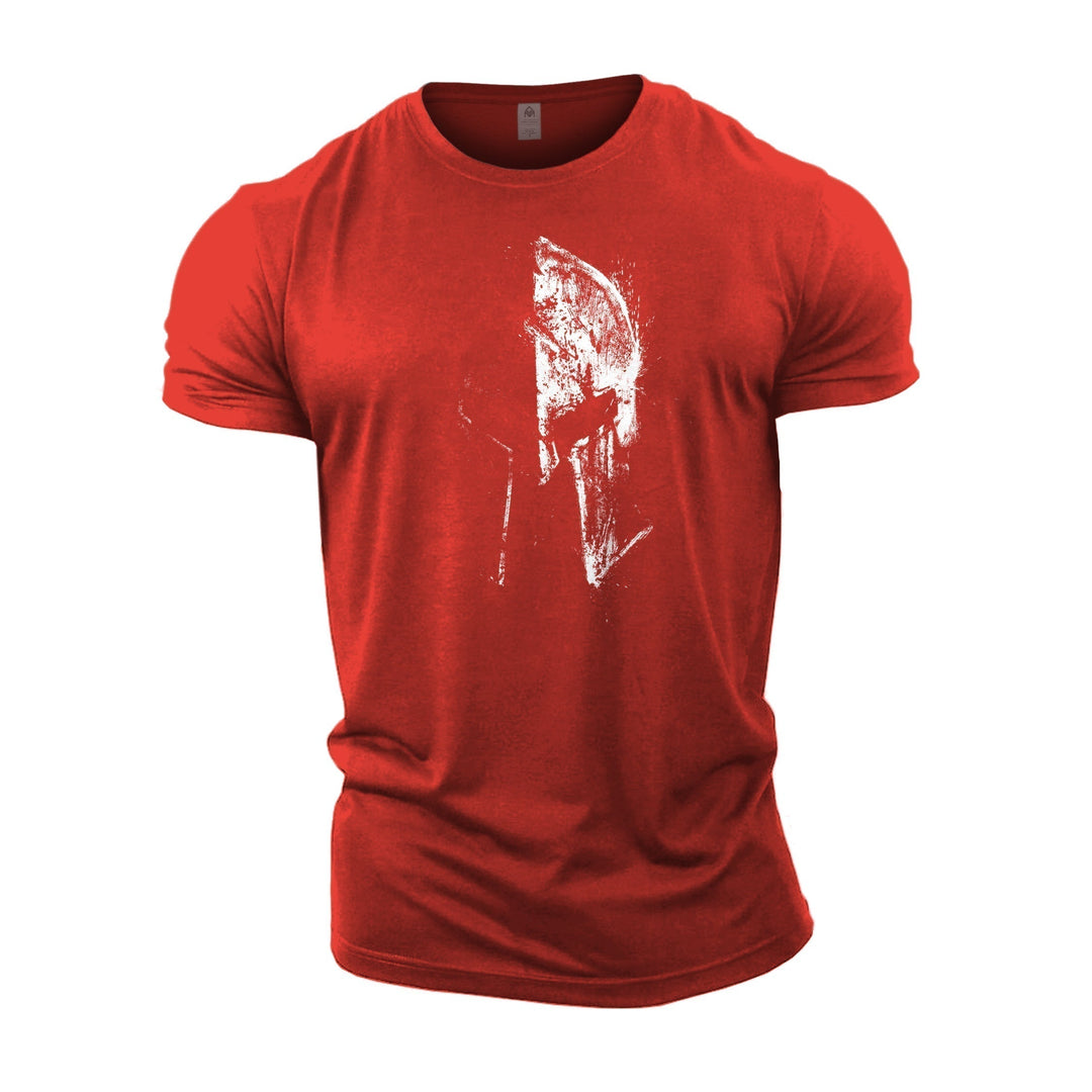 "Sportliches Herren Fitness T-Shirt, atmungsaktiv, körpernah, in Grau, perfektes Training-Top für maximale Bewegungsfreiheit.