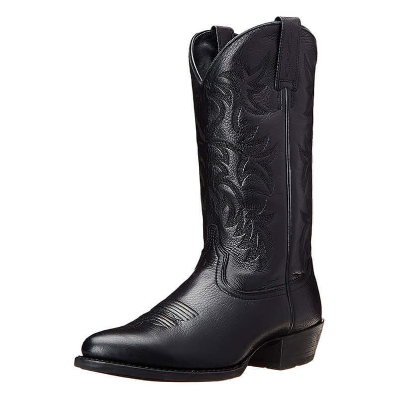 Halbhohe Cowboystiefel aus Leder
