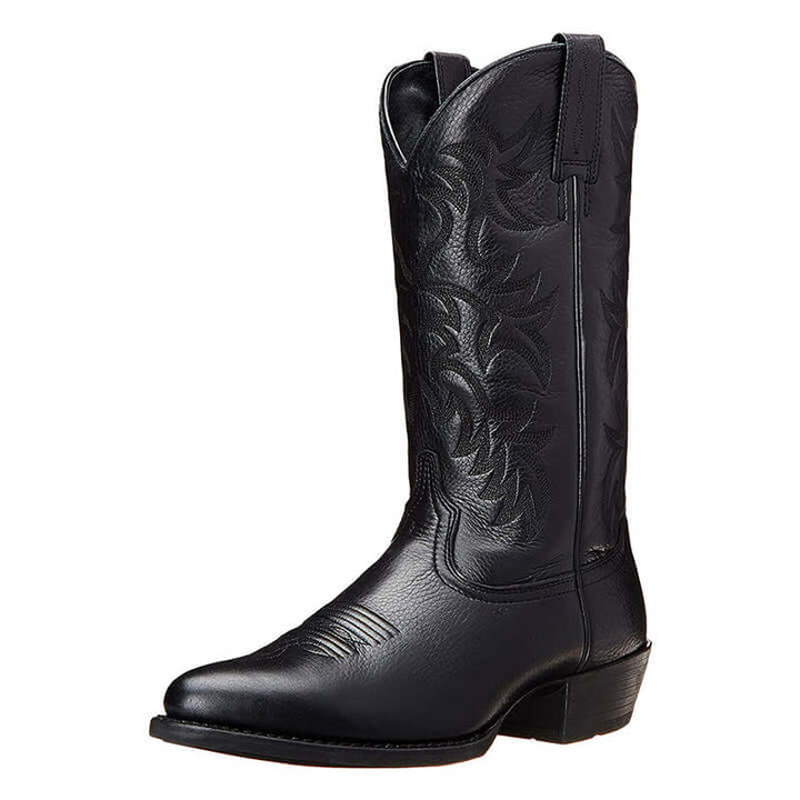 Halbhohe Cowboystiefel aus Leder