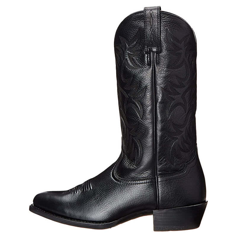 Halbhohe Cowboystiefel aus Leder