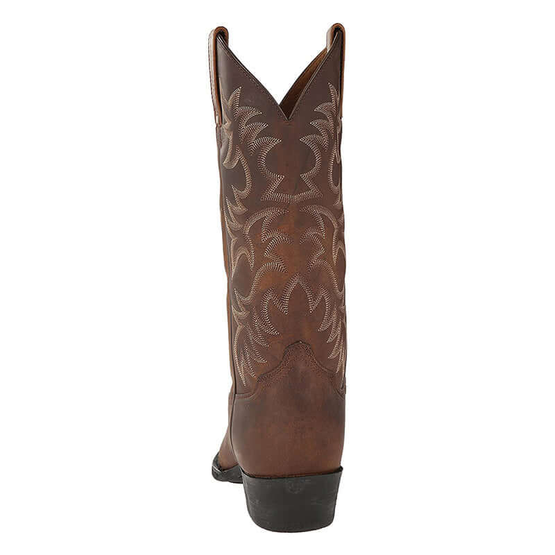 Halbhohe Cowboystiefel aus Leder