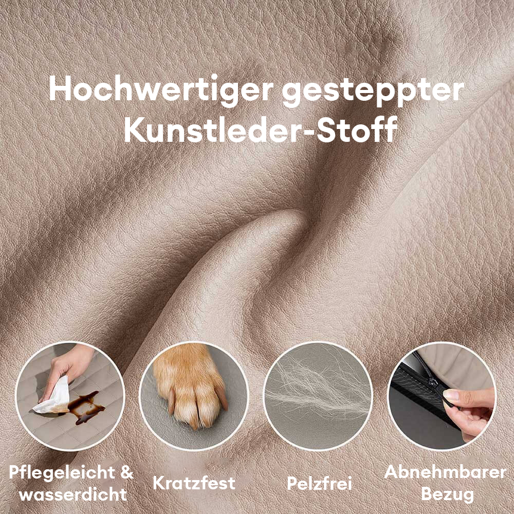 "Stilige, gelenkschonende Haustiertreppe, wasserabweisend, kurvendesign, ideal für modernen Wohnraum, rutschfest, leicht zu r