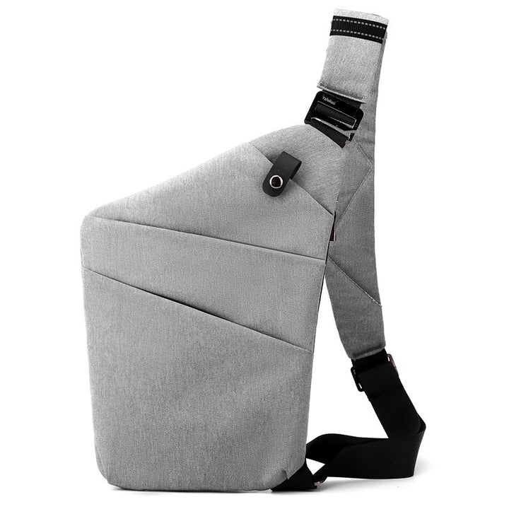 "Stilvolle Anti-Diebstahl Umhängetasche für Damen, mit versteckten Reißverschlüssen, in modernem Design und wasserabweisend."
