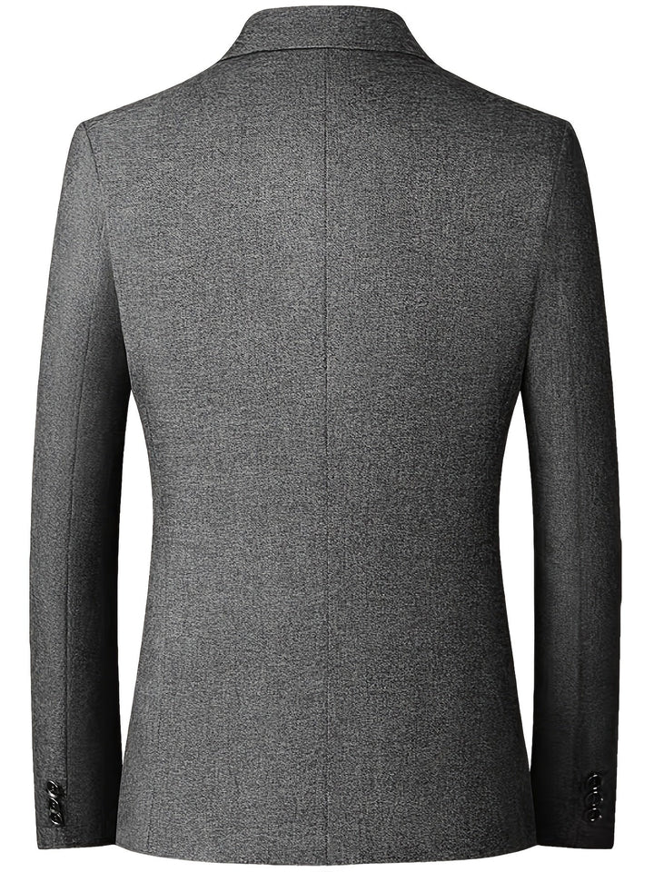"Stilvolle halboffizielle Herren-Blazerjacke in elegantem Schnitt, ideal für Büro und festliche Anlässe"