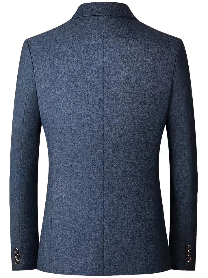 "Stilvolle halboffizielle Herren-Blazerjacke in elegantem Schnitt, ideal für Büro und festliche Anlässe"