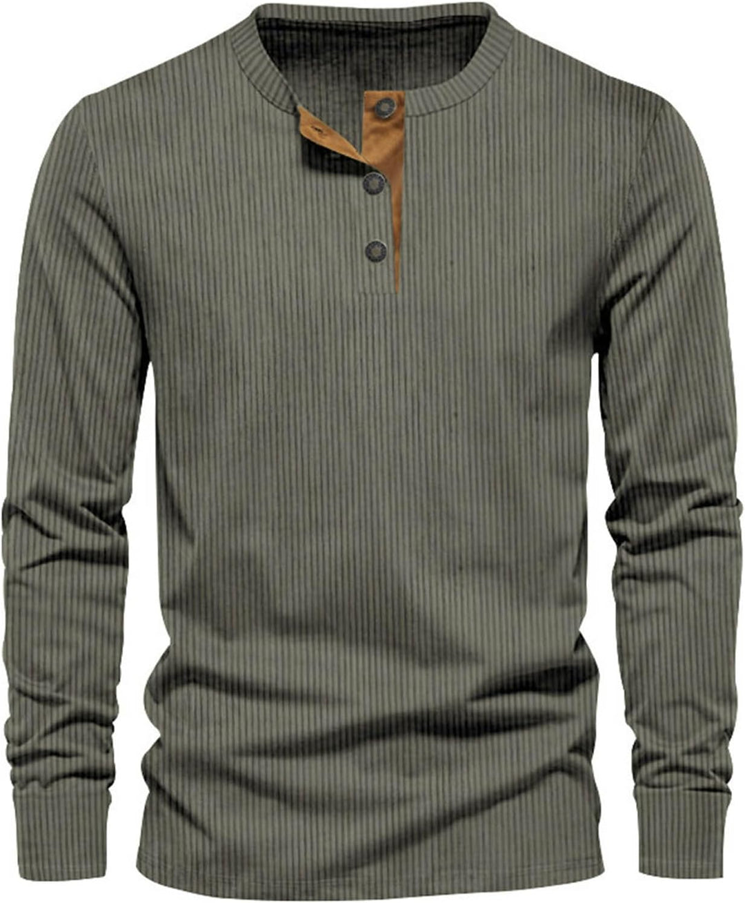 "Stilvolles Cord Langarmshirt für Männer in sanften Farben, weich und elegant für Alltag und besondere Anlässe."
