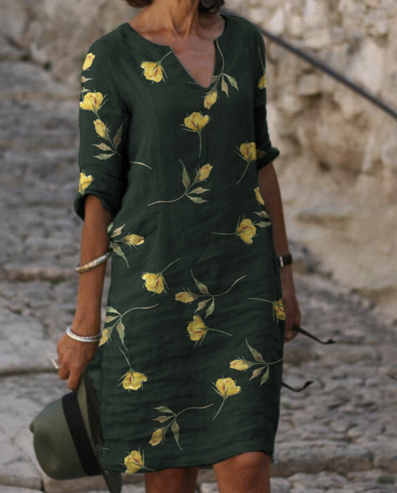 "Stilvolles Zarae Damenkleid, elegant und komfortabel, perfekte Silhouette, passend für Alltag und besondere Anlässe"