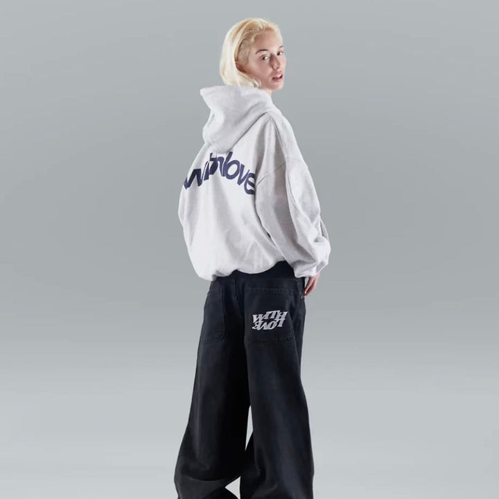 Stylisches Damen-Kapuzensweatshirt in Beige, komfortabel & modern, perfekt für jedes Outfit, ideal für Alltag & Freizeit.