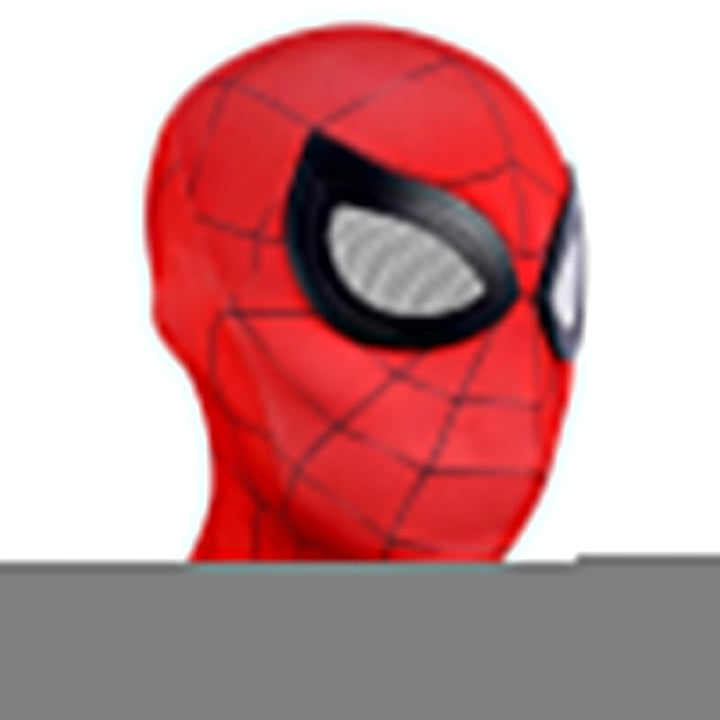 "Superhelden-Maske für Kinder im Spinnennetz-Design, ideal für Rollenspiele und Kostümpartys, in Rot/Schwarz oder Schwarz/Rot