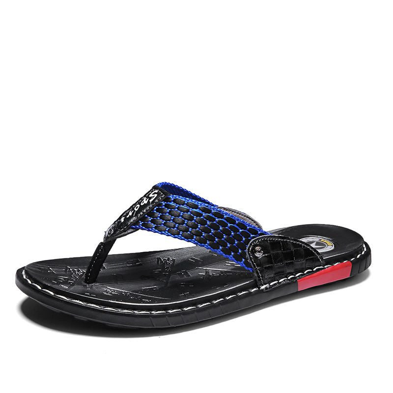 "Tobias Ledersandalen in Schwarz, hochwertiges Leder, elegantes Design, ideal für Sommer, Komfort für lange Spaziergänge."