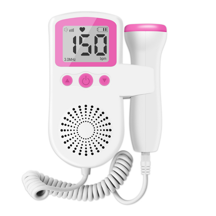 "Tragbarer Fetal-Doppler für Mütter, handlich und leicht, mit Lautstärkeregelung zur Herzfrequenzüberwachung des Babys."