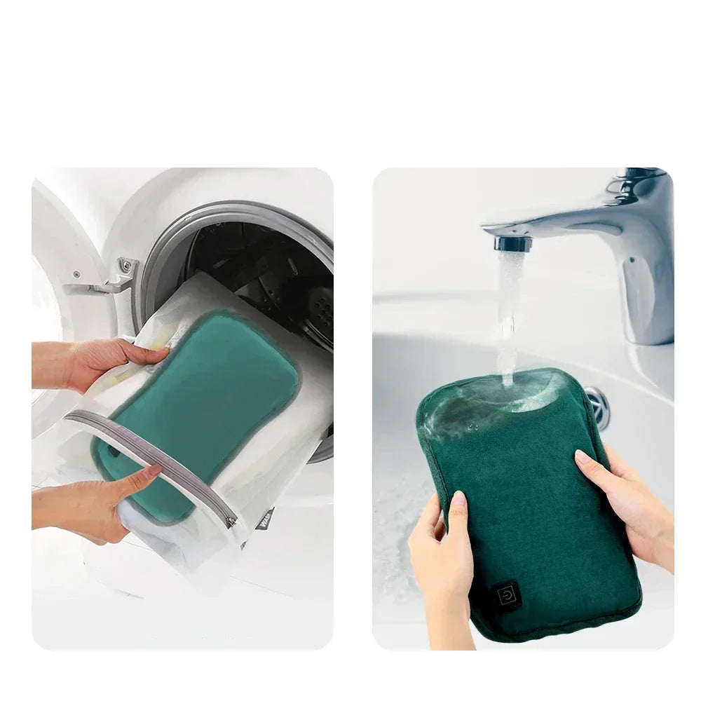 Tragbares Heizkissen mit USB, weiches Material, rechteckig, schafft gemütliche Wärme; perfekt für kalte Tage.