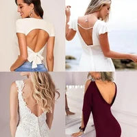 Trägerloser nahtloser BH in Nude, bietet unsichtbare Unterstützung und Komfort, ideal für rückenfreie elegante Outfits.