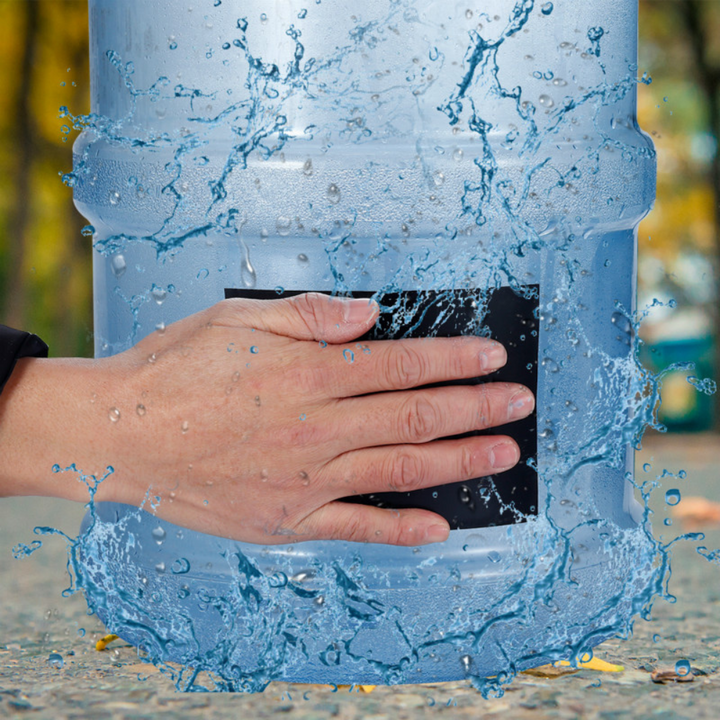 "Ultra starkes wasserdichtes Reparaturband, selbstklebend, schwarz, 10 cm Breite, ideal für Lecks und Risse im Garten"