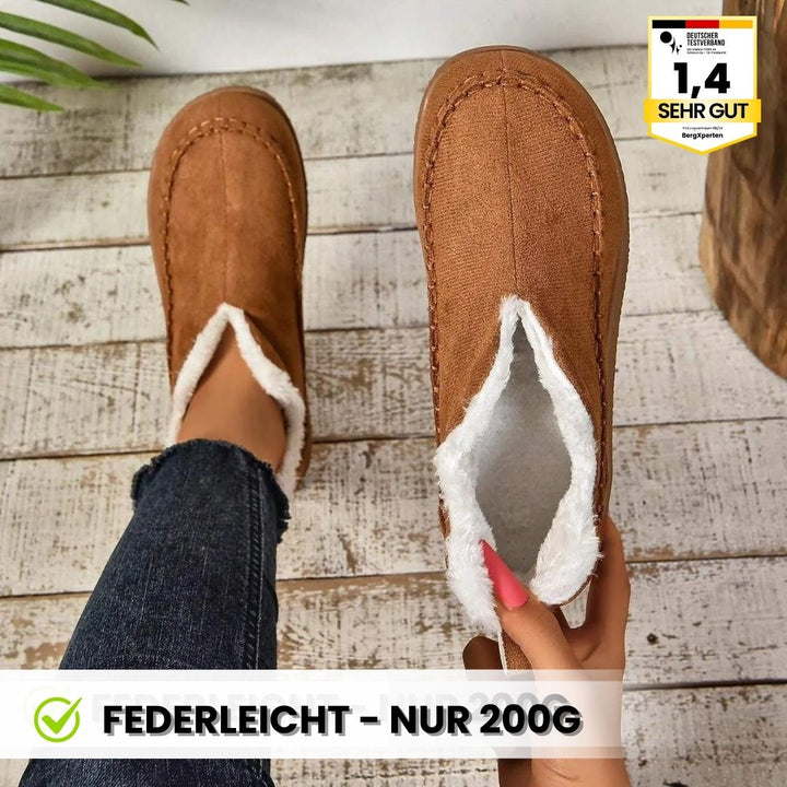 "Ultrabequeme, rutschfeste Damen-Hausschuhe mit orthopädischem Design und atmungsaktiver Sohle für Komfort und Sicherheit."