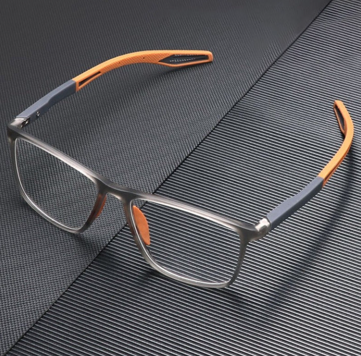 Ultraleichte Herren-Lese-Brille mit Blaulichtschutz, elegantes Design, passt sich formschön dem Gesicht an, ideal für Presbyo