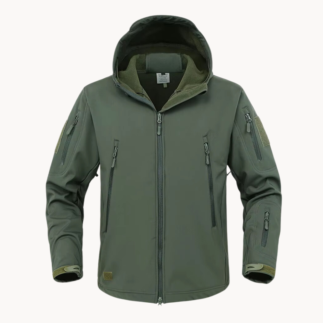 "Ultraleichte, wasserdichte Herrenjacke, blau, atmungsaktiv, verstaubar, ideal für Outdoor-Aktivitäten und Reisen."