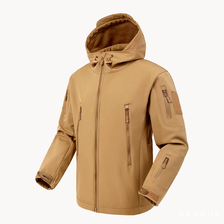 "Ultraleichte, wasserdichte Herrenjacke, blau, atmungsaktiv, verstaubar, ideal für Outdoor-Aktivitäten und Reisen."