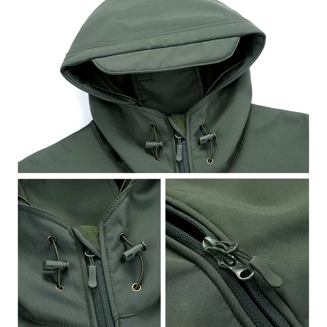 "Ultraleichte, wasserdichte Herrenjacke, blau, atmungsaktiv, verstaubar, ideal für Outdoor-Aktivitäten und Reisen."