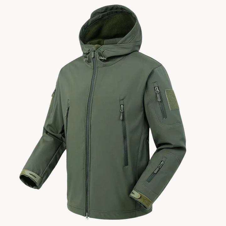 "Ultraleichte, wasserdichte Herrenjacke, blau, atmungsaktiv, verstaubar, ideal für Outdoor-Aktivitäten und Reisen."
