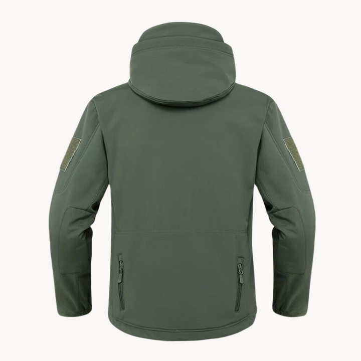 "Ultraleichte, wasserdichte Herrenjacke, blau, atmungsaktiv, verstaubar, ideal für Outdoor-Aktivitäten und Reisen."