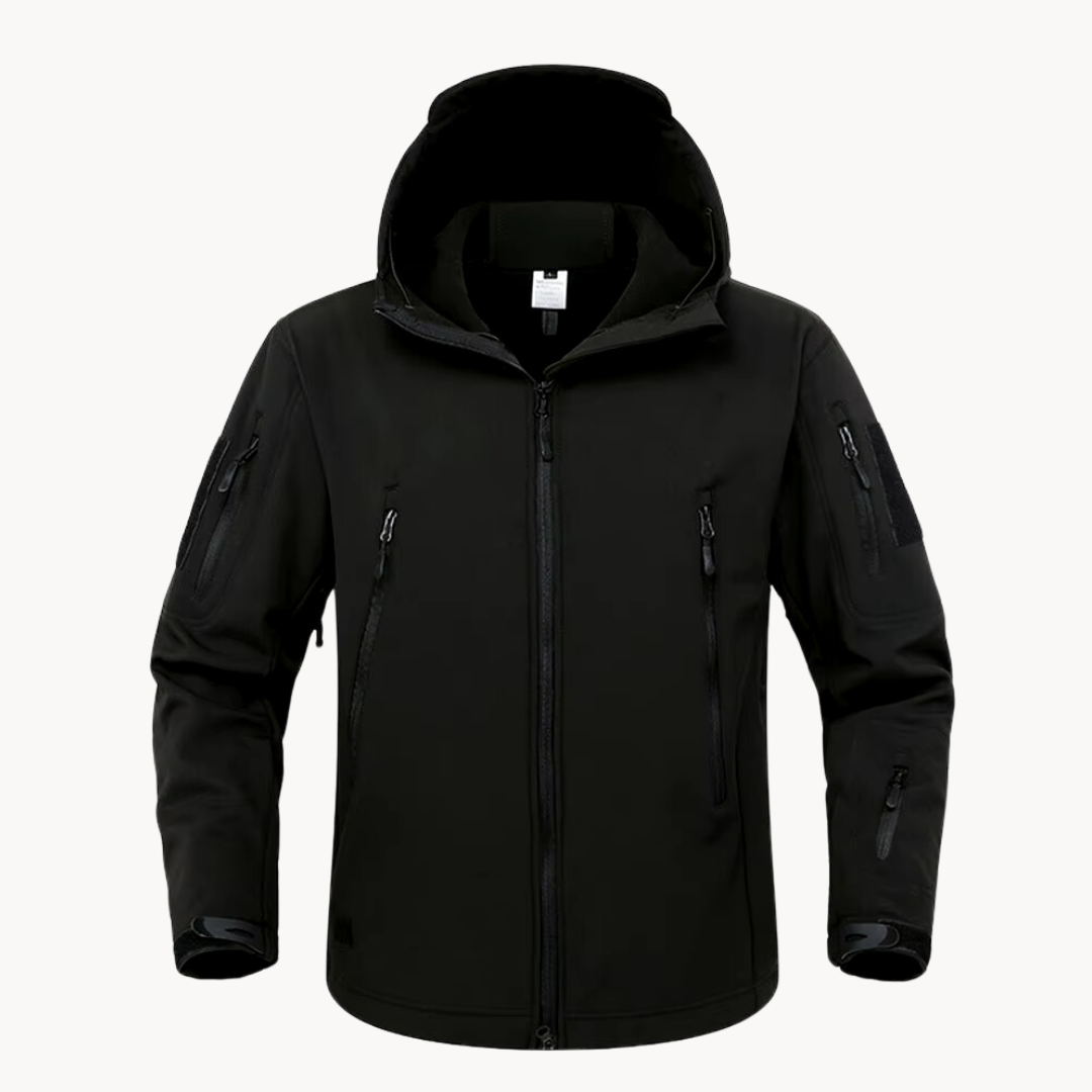 "Ultraleichte, wasserdichte Herrenjacke, blau, atmungsaktiv, verstaubar, ideal für Outdoor-Aktivitäten und Reisen."