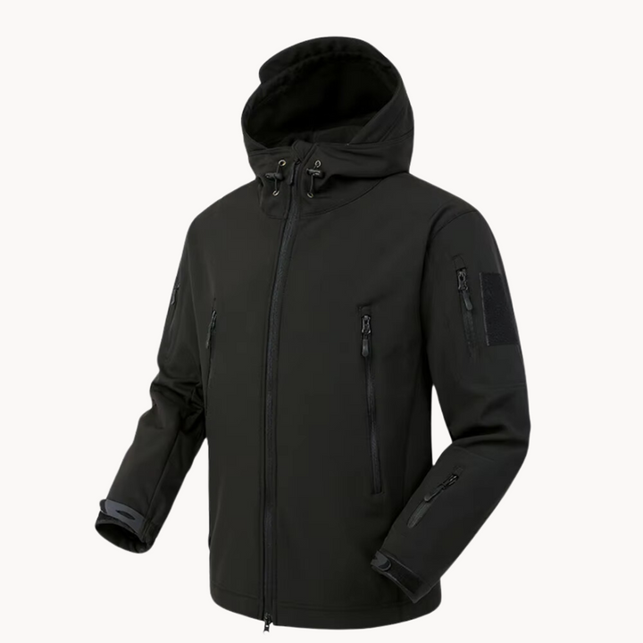 "Ultraleichte, wasserdichte Herrenjacke, blau, atmungsaktiv, verstaubar, ideal für Outdoor-Aktivitäten und Reisen."