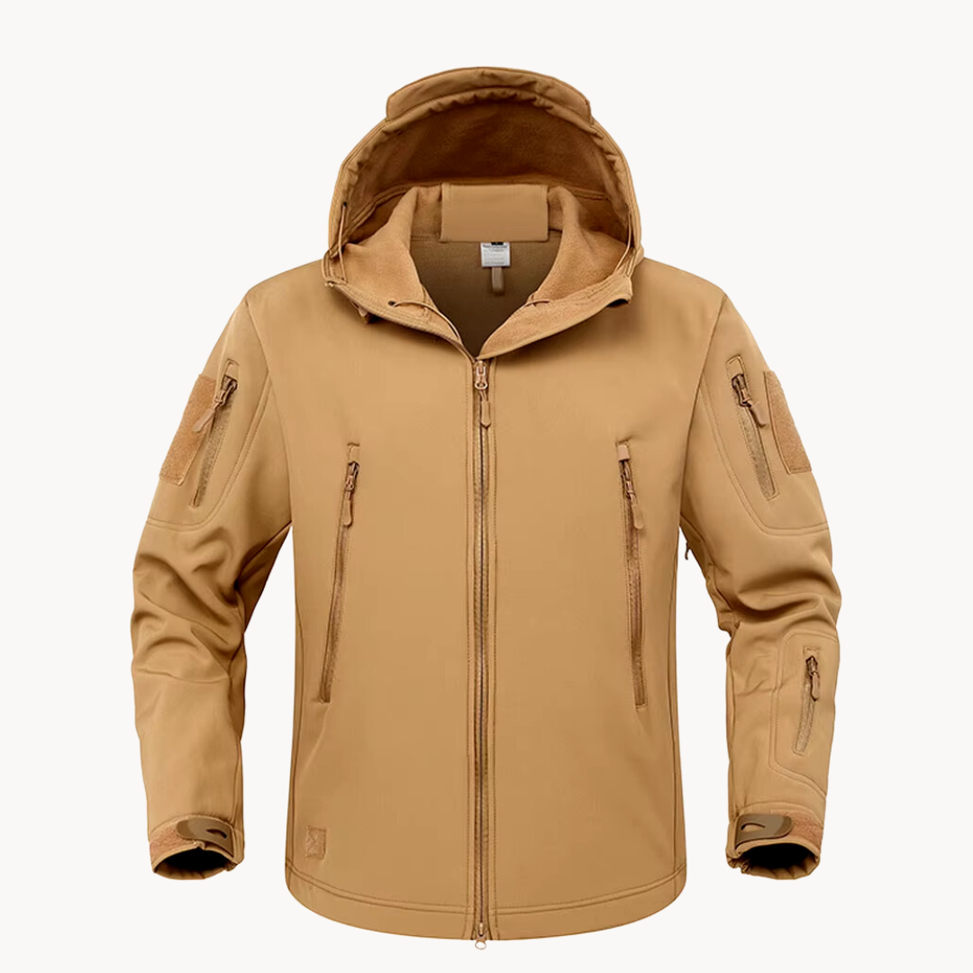 "Ultraleichte, wasserdichte Herrenjacke, blau, atmungsaktiv, verstaubar, ideal für Outdoor-Aktivitäten und Reisen."