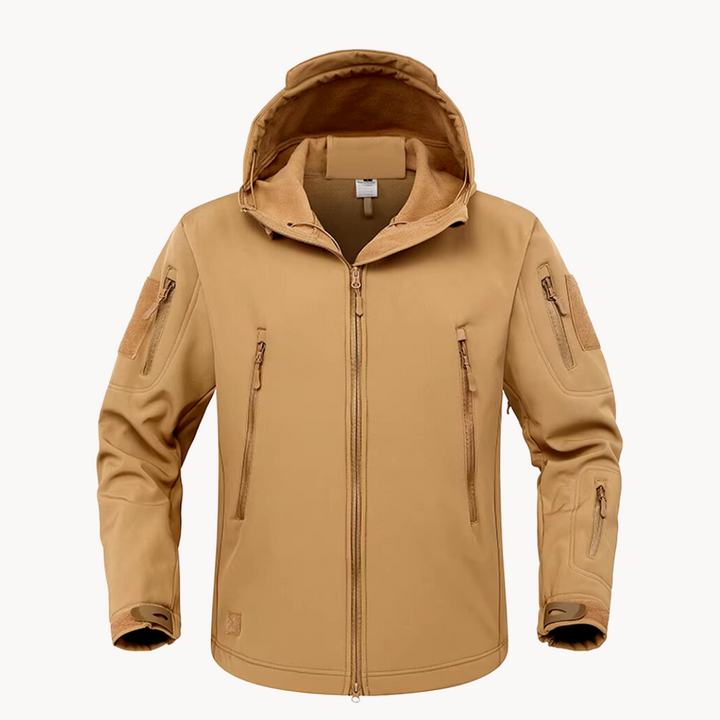 "Ultraleichte, wasserdichte Herrenjacke, blau, atmungsaktiv, verstaubar, ideal für Outdoor-Aktivitäten und Reisen."