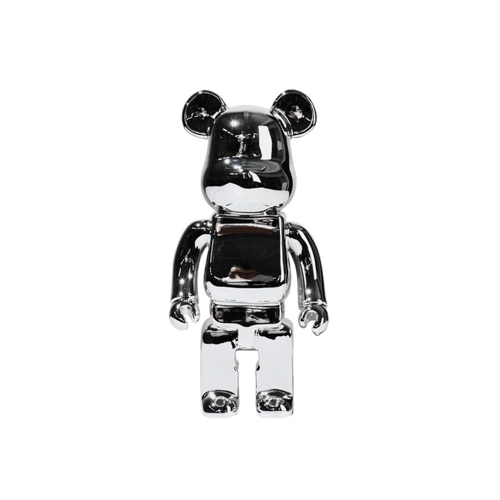 "Umweltfreundliche Bearbricks Skulptur, detailreich gestaltet, ideal für einzigartige Wohnraumdeko und Sammlerstück."