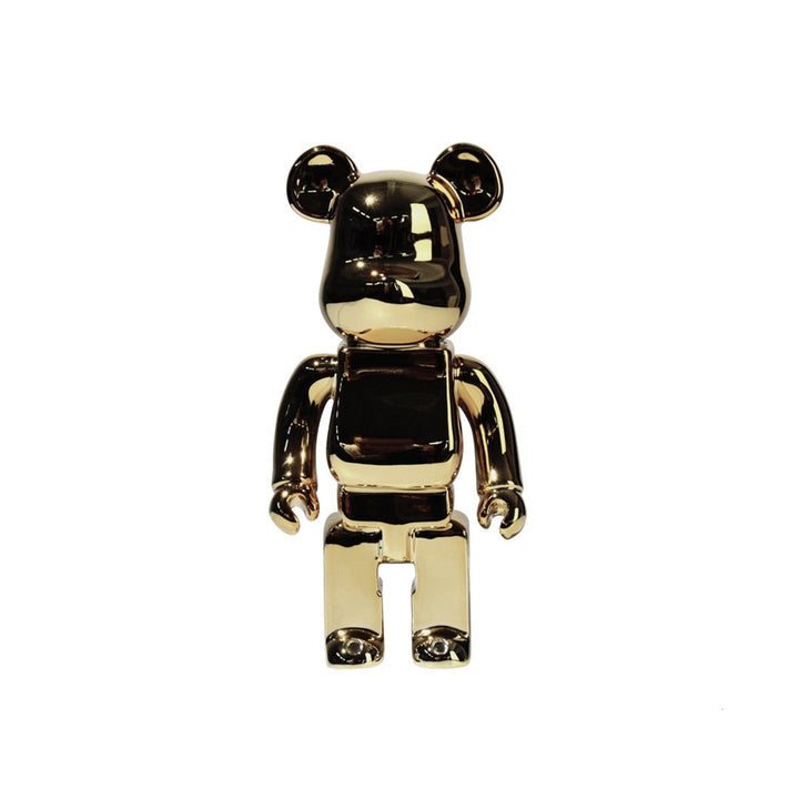 "Umweltfreundliche Bearbricks Skulptur, detailreich gestaltet, ideal für einzigartige Wohnraumdeko und Sammlerstück."