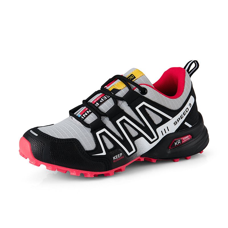 "Unisex orthopädischer Wanderschuh, blau, ergonomisch, atmungsaktiv, mit rutschfester Sohle für Komfort und Stabilität"