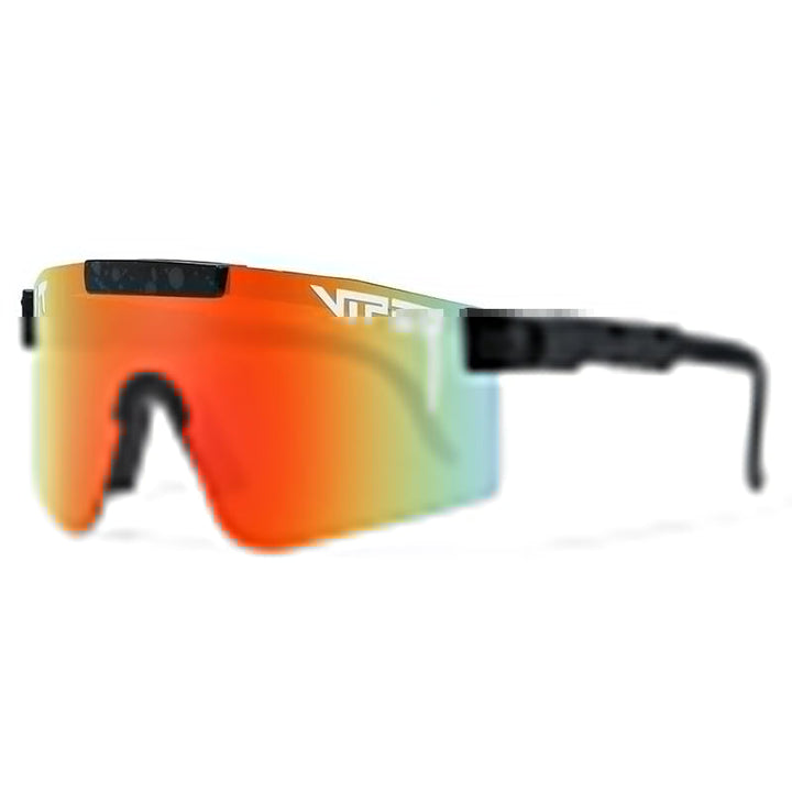 "Unisex Sportsonnenbrille mit UV400 Schutz, robuster Rahmen, ideal zum Radfahren und Outdoor-Aktivitäten, modisches Design"