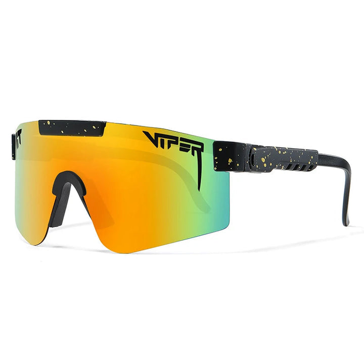 "Unisex Sportsonnenbrille mit UV400 Schutz, robuster Rahmen, ideal zum Radfahren und Outdoor-Aktivitäten, modisches Design"