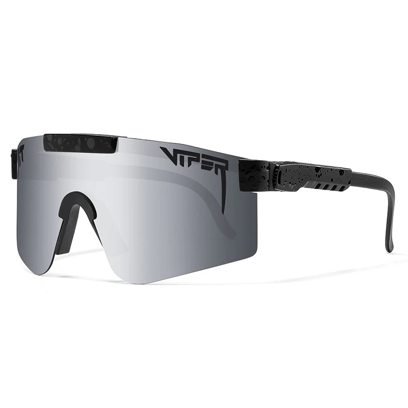 "Unisex Sportsonnenbrille mit UV400 Schutz, robuster Rahmen, ideal zum Radfahren und Outdoor-Aktivitäten, modisches Design"
