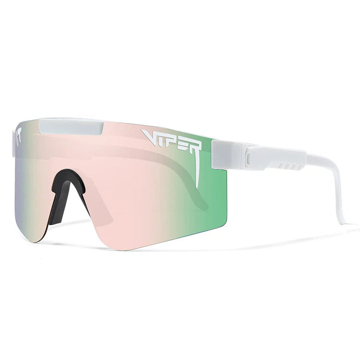 "Unisex Sportsonnenbrille mit UV400 Schutz, robuster Rahmen, ideal zum Radfahren und Outdoor-Aktivitäten, modisches Design"