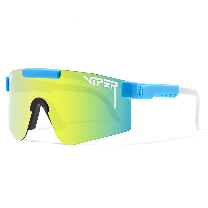 "Unisex Sportsonnenbrille mit UV400 Schutz, robuster Rahmen, ideal zum Radfahren und Outdoor-Aktivitäten, modisches Design"