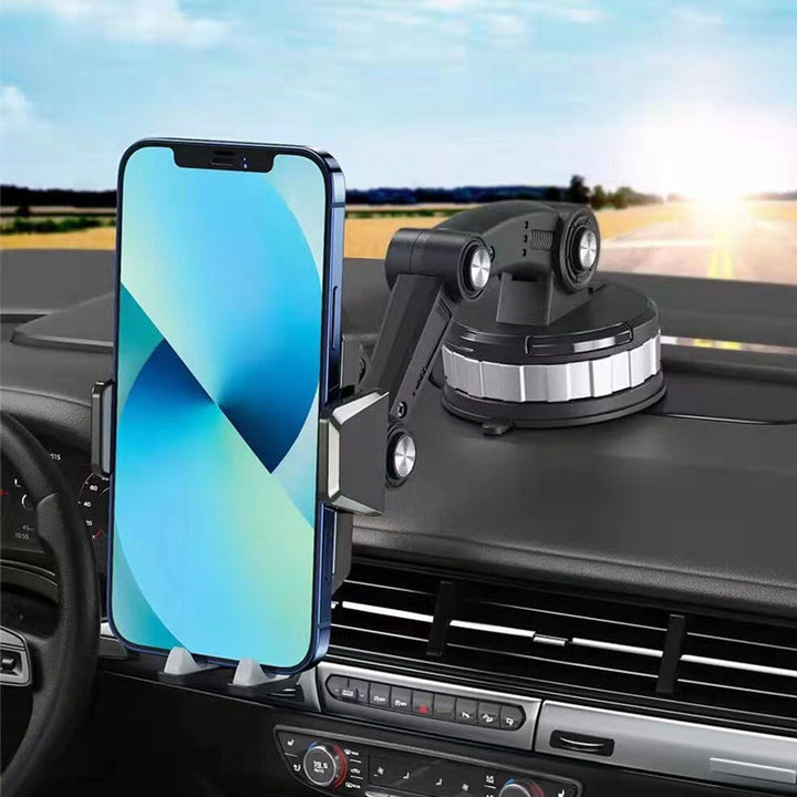 "Universeller 360°-Telefonhalter mit starkem Saugnapf, ideal für Fahrzeuge, bietet flexible Anpassung & sichere Handyhalterun