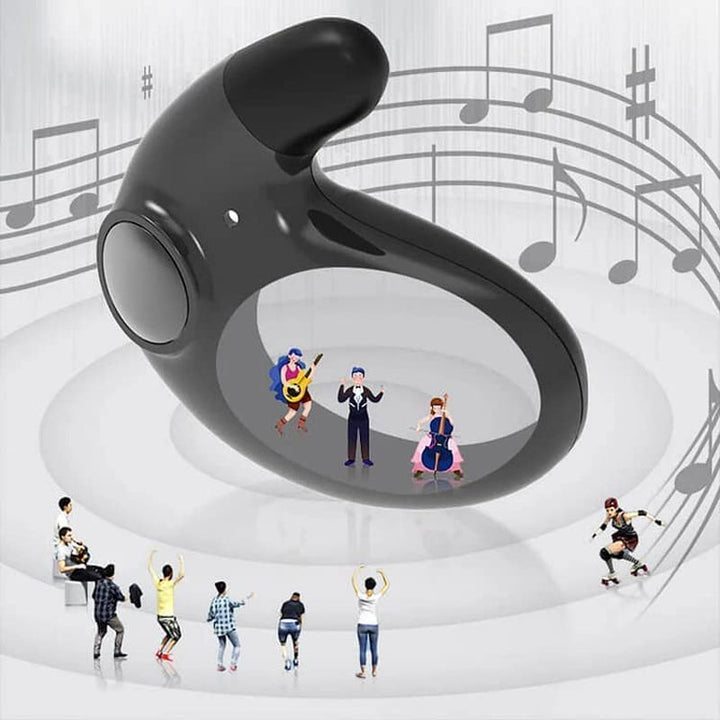 Unsichtbare ergonomische In-Ear-Wireless-Kopfhörer, IPX5 wasserdicht, ideal für Seitenschläfer, kompakt und komfortabel.