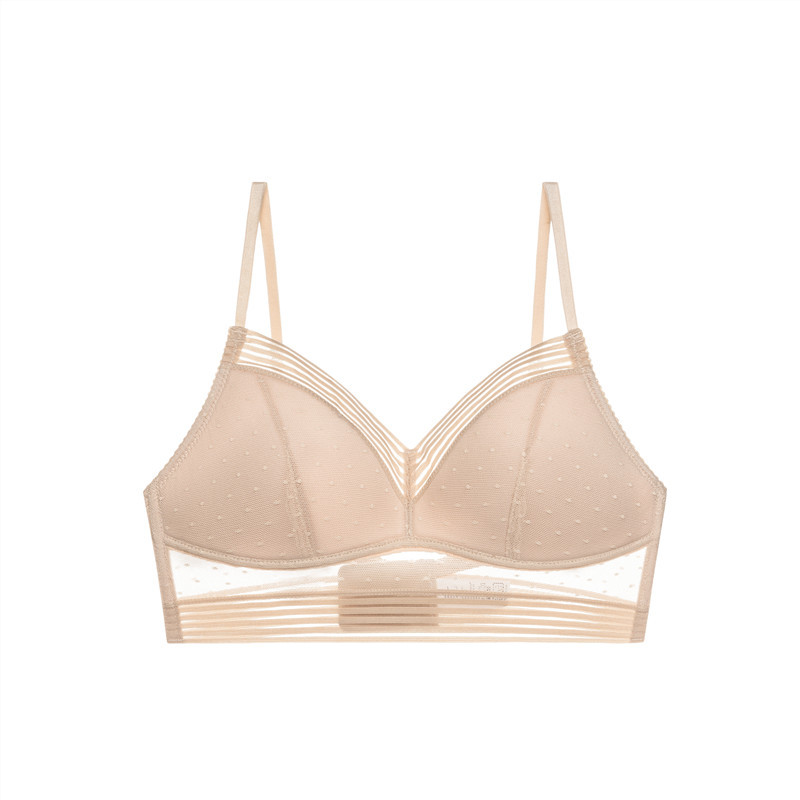 Unsichtbarer rückenfreier Damen-BH, bügellos, selbstklebend, hautfarben, perfekt für trägerlose Outfits und diskreten Halt.