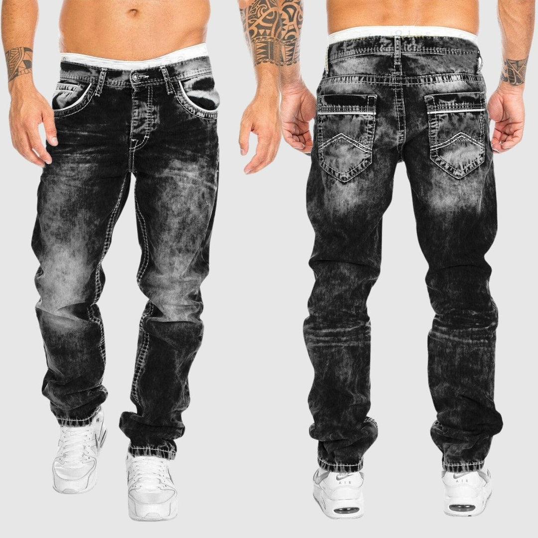 "Urban Stretch Jeans Herren in Blau, schlanker Schnitt, elastisches Premium-Material für ultimativen Komfort und Beweglichkei