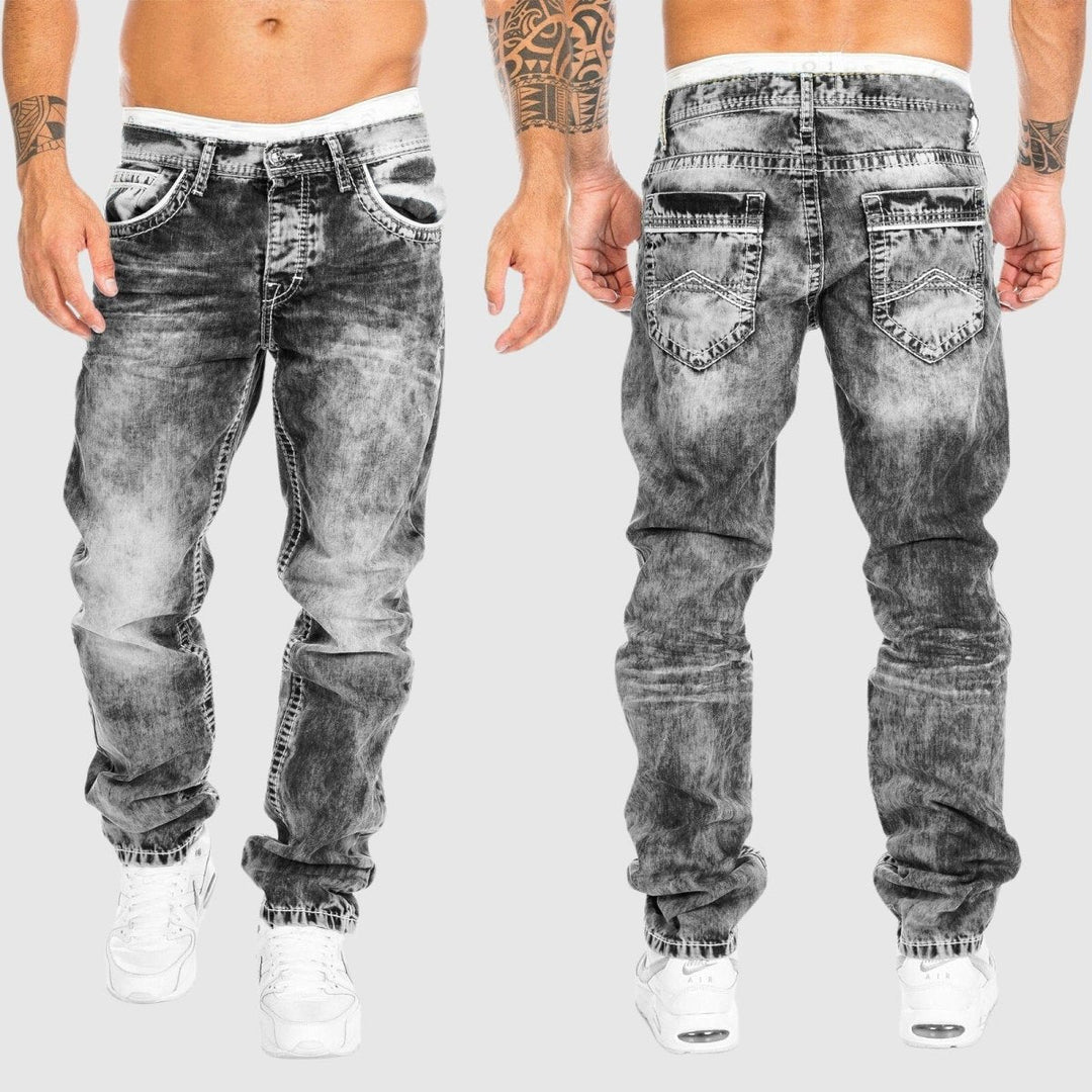 "Urban Stretch Jeans Herren in Blau, schlanker Schnitt, elastisches Premium-Material für ultimativen Komfort und Beweglichkei