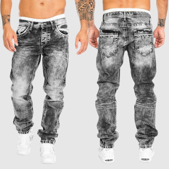 "Urban Stretch Jeans Herren in Blau, schlanker Schnitt, elastisches Premium-Material für ultimativen Komfort und Beweglichkei