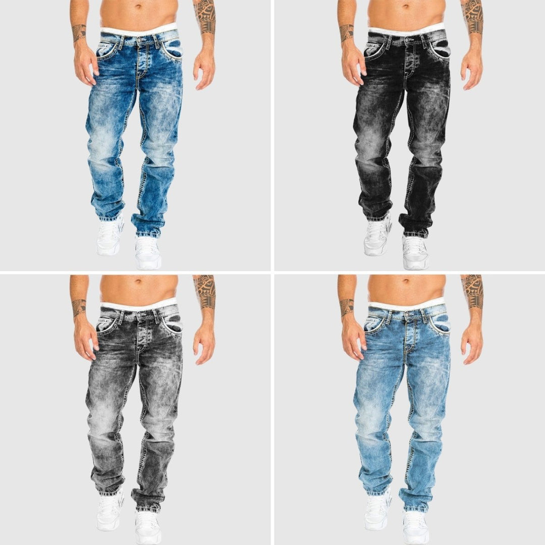 "Urban Stretch Jeans Herren in Blau, schlanker Schnitt, elastisches Premium-Material für ultimativen Komfort und Beweglichkei