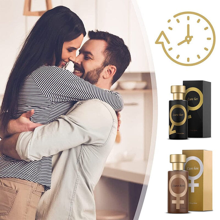 Verführerisches Pheromon-Parfüm in stilvollem Design mit Blumenduft, ideal für Männer und Frauen, 50ml Flakon.
